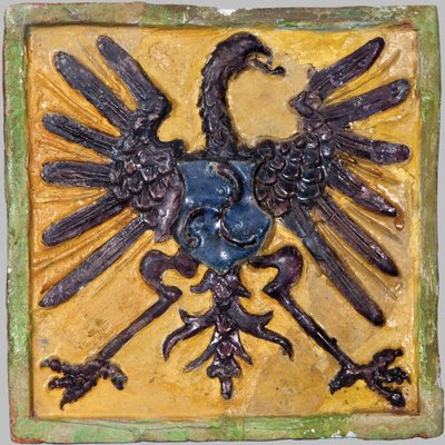 Piastrella con stemma Radziwiłł da Unknown